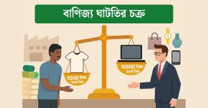 বাণিজ্য ঘাটতির চক্রে বাংলাদেশ । বাণিজ্য যুদ্ধ না আত্মনির্ভরতা? বাংলাদেশের সামনে এক কঠিন সিদ্ধান্ত